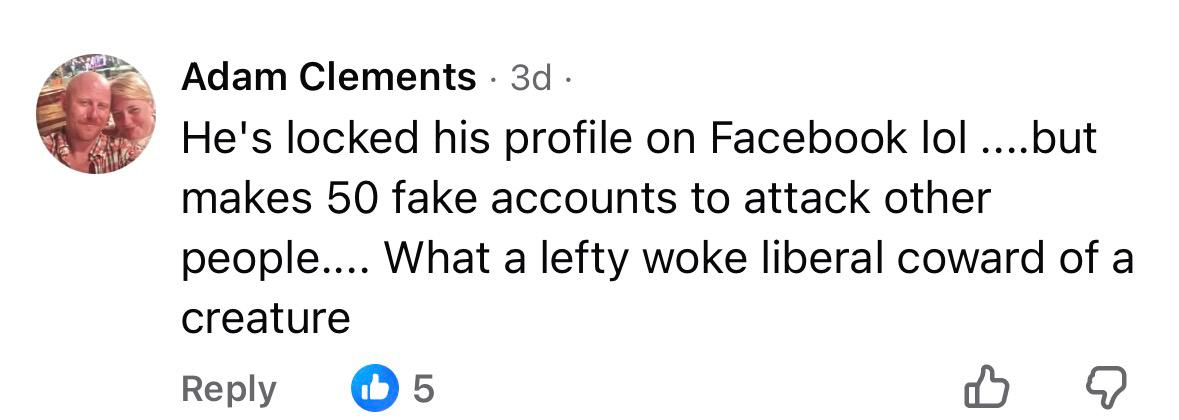 Adam Clements comment