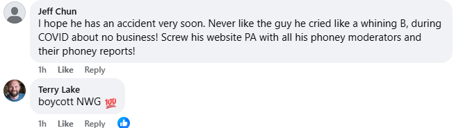 Jeff Chun and Terry Lake comments