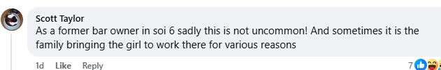 Scott Taylor comment screenshot